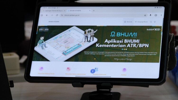 aplikasi Bhumi Kementerian ATR BPN