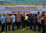 PT Semen Padang dan Polda Sumbar Salurkan 2,5 Ton Beras Subsidi untuk Warga Lubuk Kilangan