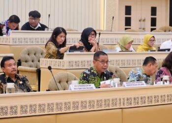 Hearing Kementerian ATR/BPN dan Komisi II DPR RI. (dok. istimewa)