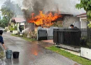 Kebakaran Rumah dan Warung di Pauh, Kerugian Capai Rp80 Juta