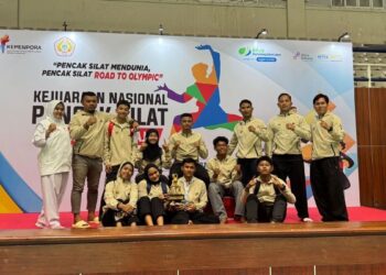 Kontingen Sumbar Torehkan Sejarah di Ajang Kejurnas Silat Tingkat Remaja