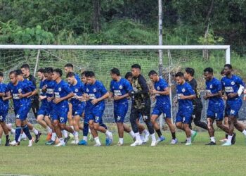 Latihan penggawa Semen Padang FC. (dok. istimewa)