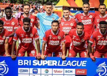 Ini Susunan Pemain Semen Padang FC vs PSBS Biak di Liga 1 2025/2026