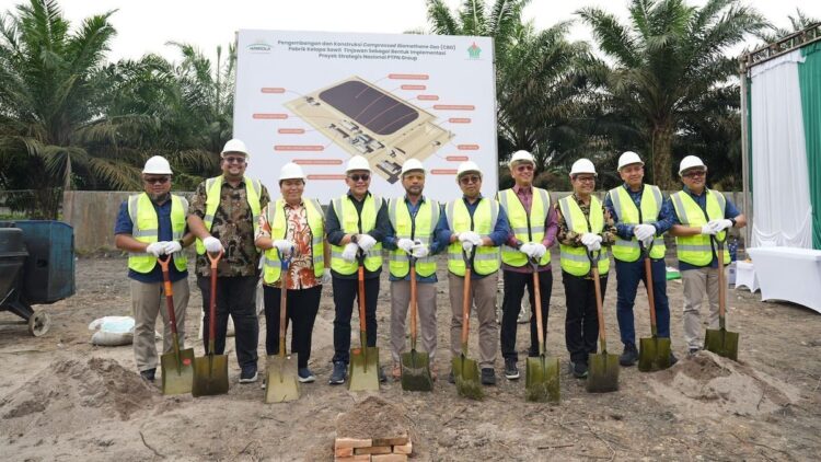 Pabrik biomiten pertama dari limbah sawit dibangun oleh PTPN IV. (dok. istimewa)