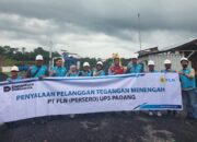 PLN UP3 Padang Nyalakan Daya 690 kVA untuk Industri Stone Crusher PT Pandora Energi Persada