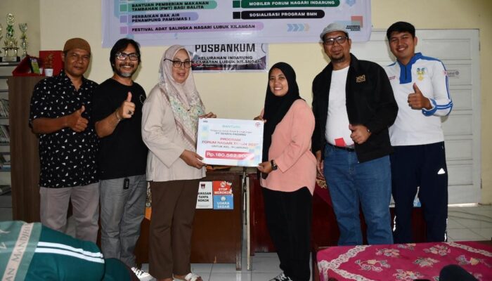 PT Semen Padang Salurkan Dana Forum Nagari Tahap I Rp740 Juta