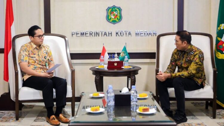 Pertemuan PTPN IV PalmCo dengan Pemko Medan. (dok. istimewa)