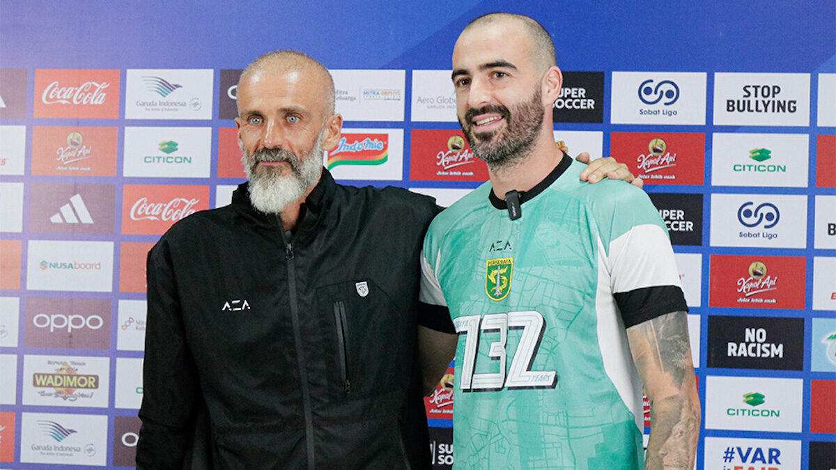 Prematch press conference Persebaya vs Semen Padang FC. (dok. istimewa)