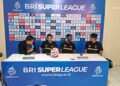 prematch press conference Semen Padang FC vs PSBS Biak pada matchday ke-5 BRI Super League. (dok. Radarsumbar)