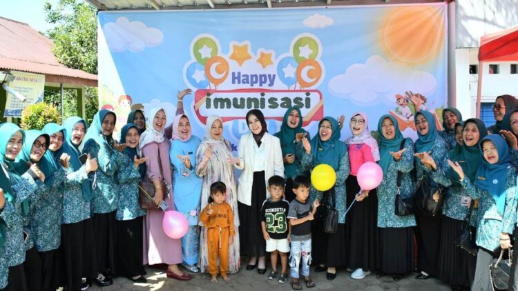program imunisasi zero dose yang digelar TP PKK Padang