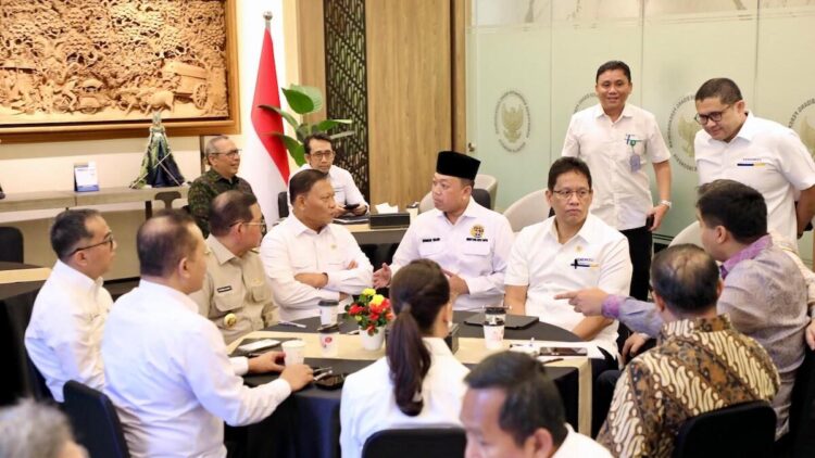 Rapat antar kabinet terkait RDTR 2025. (dok. istimewa)