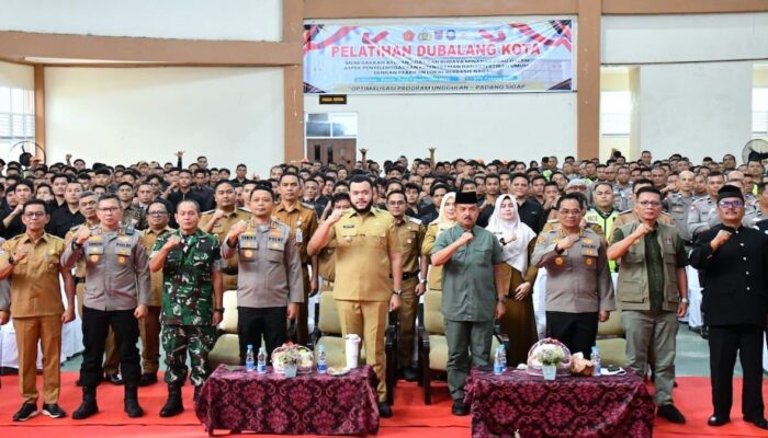Ratusan Dubalang Kota Padang ‘Ditempa’ di SPN Polda Sumbar