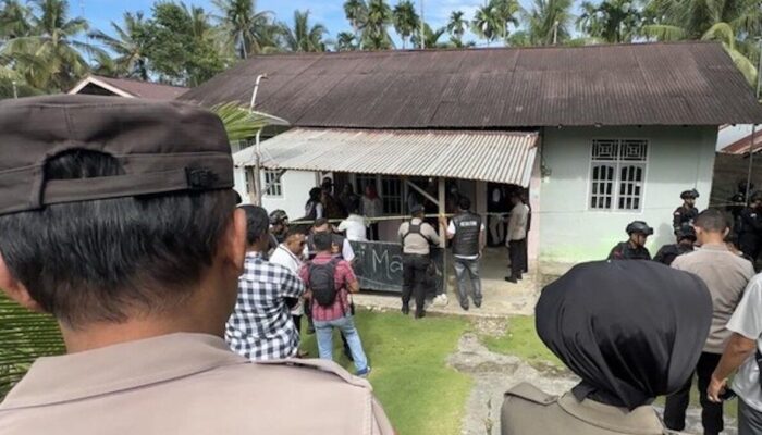 Ratusan Aparat Amankan Rekonstruksi Pembunuhan Berantai di Padang Pariaman
