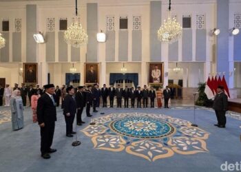 Reshuffle kabinet jilid II. (dok. detik.com)