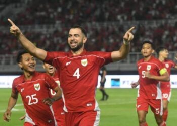 Timnas Indonesia Hajar Cina Taipei 6-0 dalam FIFA Matchday