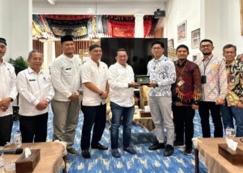 Sinergi PLN UP3 Payakumbuh dengan Pemkab Tanah Datar. (dok. istimewa)