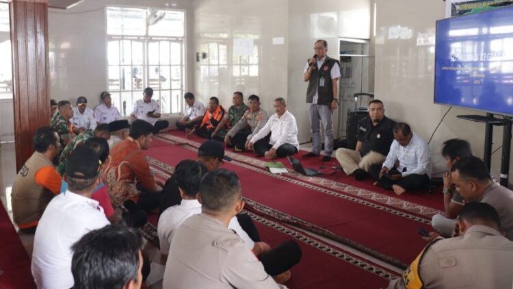 Sosialisasi drill tsunami di Koto Tangah. (dok. istimewa)