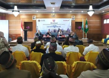 Sosialisasi terkait pendaftaran tanah ulayat. (dok. istimewa)