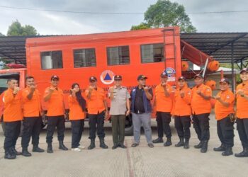 BPBD Padang lepas personel untuk penanganan Karhutla di Limapuluh Kota. (dok. istimewa)