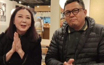 Direktur Utama Museum Rekor Dunia Indonesia (MURI), Aylawati Sarwono bersama Sekjen IKM Braditi Moulevey jelang gelaran akbar Marandang. (dok. istimewa)