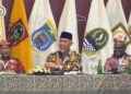 Gubernur Mahyeldi pimpin sidang pemilihan Ketua Umum APPSI Periode 2025-2029. (dok. adpsb)