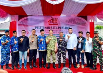 Hadiri Peletakan Batu Pertama Pembangunan Gerai, Rachmad Wijaya Dukung Penuh Kopdes Merah Putih