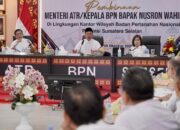 Pembinaan di Kanwil BPN Provinsi Sumsel, Menteri Nusron Tekankan Layanan Pertanahan yang Adaptif bagi Generasi Muda