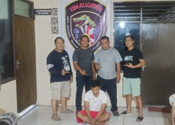 Polsek Padang Utara tangkap pelaku pencurian pompa air. (dok. istimewa)