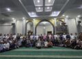 Kegiatan subuh mubarakah yang digelar di Masjid Al Azhar UNP. Ketua KONI Sumbar kali ini menjadi penceramah. (dok. istimewa)