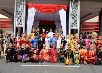 Wagub Vasko jadi irup upacara peringatan Hari Sumpah Pemuda. (dok. adpsb)