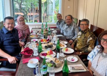 Wako Fadly Amran bertemu dubes Indonesia untuk Jerman di Jakarta. (dok. istimewa)