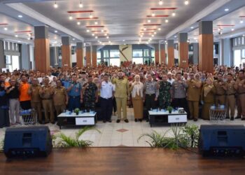 Wako Fadly Amran buka simulasi bencana di Padang. (dok. Prokopim)