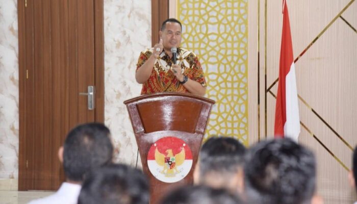 30 Petugas Jaga Perlintasan Sebidang Diberikan Pembekalan oleh BTP Kelas II Padang