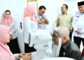 Wawako Maigus Nasir meresmikan rumah sakit spesialis mata di Padang. (dok. istimewa)