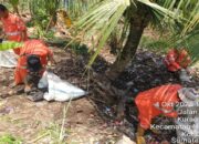 LPS Kurao Pagang kembali Bersihkan Tumpukan Sampah Ilegal