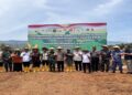 Wabup Solok Hadiri Penanaman Jagung Serentak dan Peresmian Gudang Ketahanan Pangan Polri
