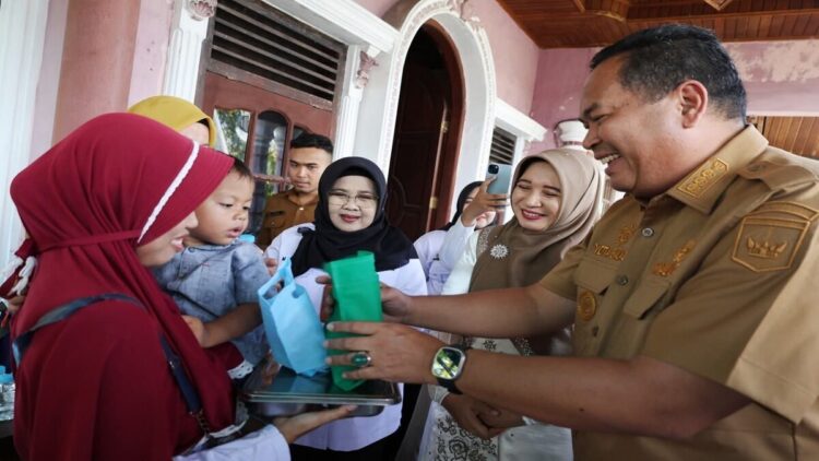 Pemko Pariaman meluncurkan MBG 3 B di Pariaman Tengah. (Foto: Ist)