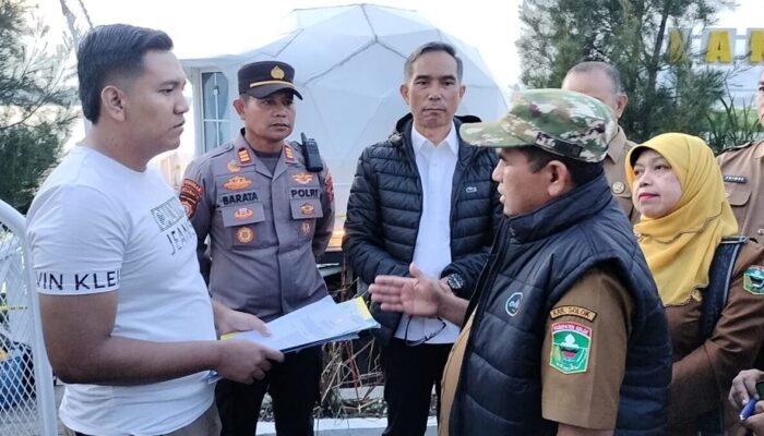 Langgar Aturan Tata Ruang, Pemkab Solok Hentikan Sementara Kegiatan Wisata Glamping PT Lakeside