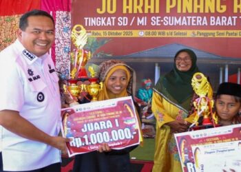 Festival Malingka Carano Sukses Digelar di Pariaman, SDN 05 Tungkal Utara Sabet Juara I