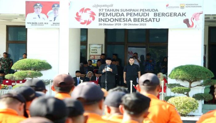 Pemko Pariaman Peringati Hari Sumpah Pemuda ke-97, Wako: Semangat Pemuda Harus Terus Menyala