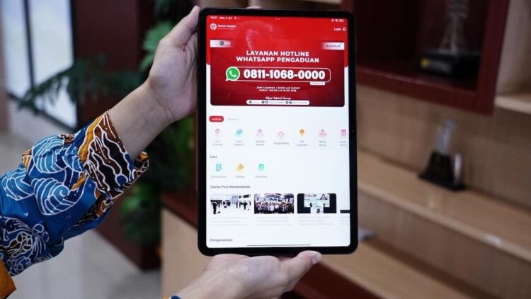 Aplikasi Sentuh Tanahku dari Kementerian ATR/BPN. (dok. istimewa)