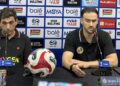 Coach Eduardo Almeida dan bek Semen Padang FC Rui Rampa. (dok. MO SPFC)