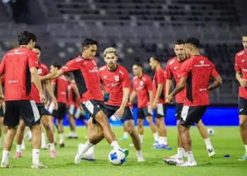 Latihan pemain Timnas Indonesia jelang laga melawan Irak. (dok. istimewa)