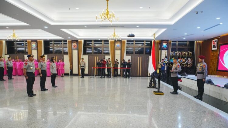 Pelantikan Perwira Tinggi (Pati) di Mabes Polri. (dok. istimewa)