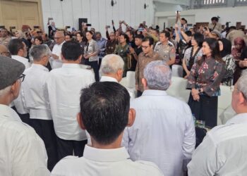 Pengukuhan pengurus PWI Pusat. (dok. istimewa)