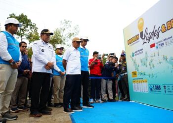 Peresmian program listrik desa. (dok. istimewa)