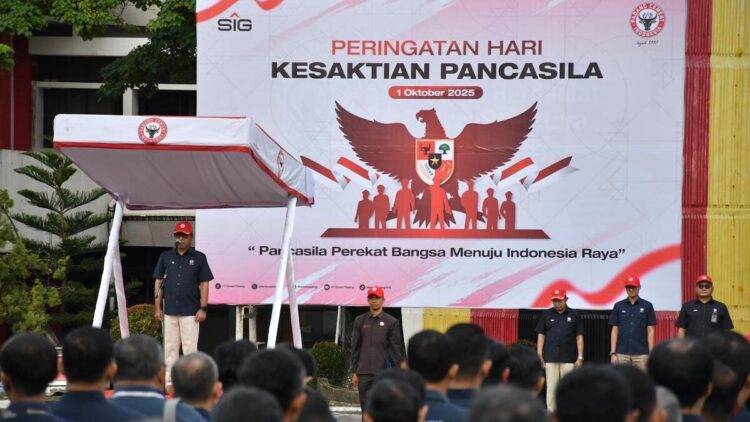 PT Semen Padang Peringati Hari Kesaktian Pancasila dengan Upacara Khidmat 1 Upacara Peringatan Hari Kesaktian Pancasila di PT Semen Padang. (dok. istimewa)