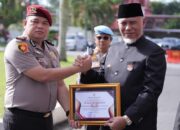 Peringatan Hari Kesaktian Pancasila, 9 Polisi Dapat Penghargaan dari Gubernur Mahyeldi