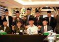 Gubernur Mahyeldi saat membuka sidang wakaf nasional. (dok. adpsb)