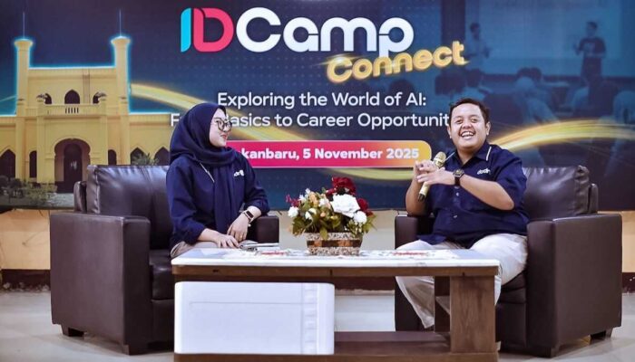 IDCamp Connect 2025 di Universitas Riau, Dorong Talenta Muda Sebagai AI Nation